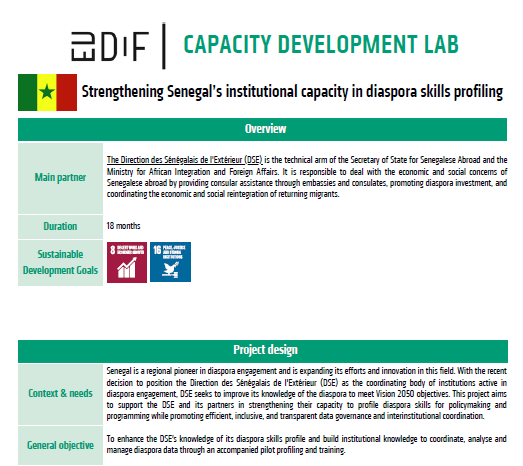 CDL Senegal infosheet cover